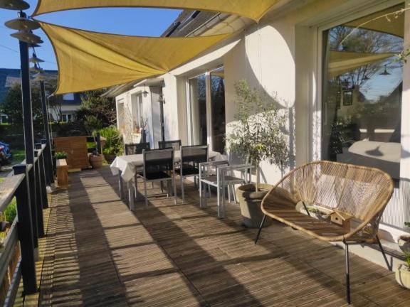 Chambres D'Hotes Et Gite D'Etape Avel Glaz Morlaix Exterior photo